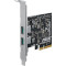 Контролер ASUS 2-Port USB 3.1 PCI-e Card Type A (90MC0360-M0EAY0)