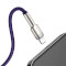 Кабель BASEUS Cafule Metal Data Cable USB for Lightning 1м Purple (CALJK-A05)