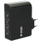 Зарядний пристрій POWERPLANT W-660 4xUSB-A, 6.8A Black (DV00DV5066)