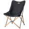 Стілець кемпінговий NATUREHIKE MW01 Moon Beach Folding Chair Black (NH19Y001-Z)