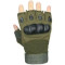 Тактичні рукавиці з відкритими пальцями M Olive (LP19084)