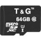 Карта пам'яті T&G microSDXC 64GB UHS-I Class 10 (TG-64GBSDCL10-00)