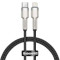 Кабель BASEUS Cafule Metal Data Cable Type-C to Lightning PD 20W 0.25м Black (CATLJK-01)