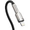 Кабель BASEUS Cafule Metal Data Cable Type-C to Lightning PD 20W 0.25м Black (CATLJK-01)