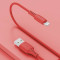 Кабель BASEUS Colourful Cable USB to Lightning 2.4A 1.2м Red (CALDC-09)