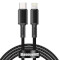 Кабель BASEUS High Density Braided Fast Charging Data Cable Type-C to Lightning 20W 2м Black (CATLGD-A01)