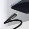 Кабель BASEUS High Density Braided Fast Charging Data Cable Type-C to Lightning 20W 2м Black (CATLGD-A01)