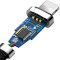 Кабель BASEUS Zinc Fabric Cloth Weaving Cable USB for Lightning 1м Black (CALXN-01)