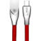 Кабель BASEUS Zinc Fabric Cloth Weaving Cable USB for Type-C 1м Red (CATXN-09)