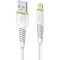 Кабель INTALEO CBFLEXL1 USB-A to Lightning 1.2м White (1283126487460)