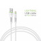 Кабель INTALEO CBFLEXL1 USB-A to Lightning 1.2м White (1283126487460)