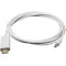 Кабель Mini DisplayPort - HDMI 3м White (S0763)
