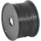Пластик (филамент) для 3D принтера GEMBIRD PLA 3mm, 1кг, Black (3DP-PLA3-01-BK)