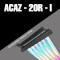 Райзер-кабель AZZA ARGB PCIe 3.0 x16 Riser Cable 20см
