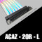 Райзер для вертикального встановлення відеокарти AZZA ARGB PCI-e 3.0 Riser Cable 90-degree Female Head (ACAZ-20R-L)