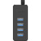 USB хаб ORICO W5P-U3-100-BK-PR