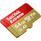 Карта памяти SANDISK microSDXC Extreme for Mobile Gaming 64GB UHS-I U3 V30 A2 Class 10 (SDSQXAH-064G-GN6GN)