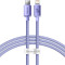 Кабель BASEUS Crystal Shine Series Fast Charging Data Cable Type-C to iP 20W 1.2м Purple (CAJY000205)