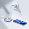 Кабель BASEUS Crystal Shine Series Fast Charging Data Cable Type-C to iP 20W 1.2м Purple (CAJY000205)