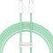 Кабель BASEUS Dynamic Series Fast Charging Data Cable Type-C to iP 20W 2м Green (CALD000106)