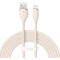 Кабель BASEUS Jelly Liquid Silica Gel Fast Charging Data Cable USB to iP 2.4A 2м Pink (CAGD000104)