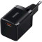 Зарядное устройство BASEUS GaN3 Fast Charger 1C 30W Black (CCGN010101)
