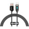 Кабель BASEUS Display Fast Charging Data Cable USB to Type-C 66W 1м Black (CASX020001)