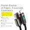 Кабель BASEUS Display Fast Charging Data Cable USB to Type-C 66W 2м Black (CASX020101)