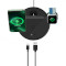 Бездротовий зарядний пристрій BASEUS Swan 3-in-1 Wireless Magnetic Charging Bracket 20W Black (WXTE000101)