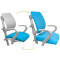 Дитяче крісло MEALUX Ergoback Blue (Y-1020 BL)