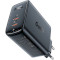 Зарядний пристрій ACEFAST A29 Fast Charge Wall Charger GaN PD50W (2xUSB-C) Black