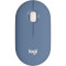 Мышь LOGITECH Pebble M350 Blueberry (910-006753)