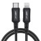 Кабель ACEFAST C4-01 USB-C to Lightning Charging Data Cable 1.8м Black