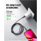 Кабель ACEFAST C4-01 USB-C to Lightning Charging Data Cable 1.8м Black