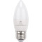 Лампочка LED VINGA C37 E27 6W 4000K 220V (VL-C37E27-64L)
