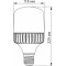 Лампочка LED VIDEX A118 E40 50W 5000K 220V (VL-A118-50405)