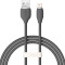 Кабель BASEUS Jelly Liquid Silica Gel Fast Charging Data Cable USB to iP 2.4A 1.2м Black (CAGD000001)