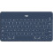 Клавіатура бездротова LOGITECH Keys-to-Go Bluetooth Portable UA Classic Blue (920-010060)