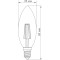 Лампочка LED TITANUM Filament B37 E14 4W 2200K 220V (TLFC3704142A)