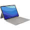 Чохол-клавіатура для планшета LOGITECH Combo Touch UK English (Qwerty) for iPad Pro 11" (1st/2nd/3rd/4th gen) Sand (920-010172)