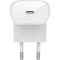 Зарядний пристрій BELKIN Boost Up Charge 30W USB-C PD3.0 PPS Wall Charger White (WCA005VFWH)