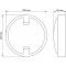 Світильник з датчиком руху VIDEX VL-BH12R-185-S 18W 5000K