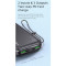 Повербанк USAMS US-CD168 PB60 Dual QC3.0+PD Fast Charging with Lanyard 20000mAh Black (20KCD16801)