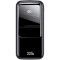 Повербанк USAMS US-CD177 PB58 Dual QC+PD Digital Display Fast Charging 20000mAh Black (20KCD17701)