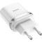 Зарядное устройство HOCO C12Q Smart 1xUSB-A, 2.4A White (78813)