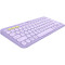 Клавіатура бездротова LOGITECH K380 Multi-Device Bluetooth UA Lavender Lemonade (920-011166)