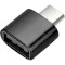 Адаптер VOLTRONIC USB3.0 Type-C/AF Mixed Color (YT-T-TYPE-C(M) - USB(F) BLACK)