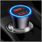 Автомобільний зарядний пристрій BASEUS Golden Contactor Max Dual Fast Charger Car Charger U+C 60W Dark Gray (CGJM000113)