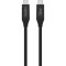 Кабель BELKIN USB4 USB-C - USB-C 40Gbps 100W 0.8м Black (INZ001BT0.8MBK)