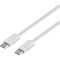 Кабель BASEUS Dynamic Series Fast Charging Data Cable Type-C to Type-C 100W 1м White (CALD000202)